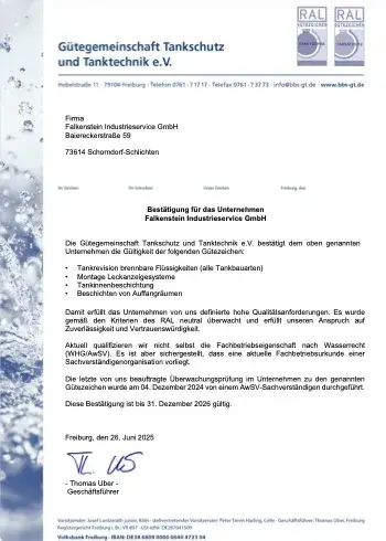falkenstein-industrieservice-zertifikat-guetezeichen-2025